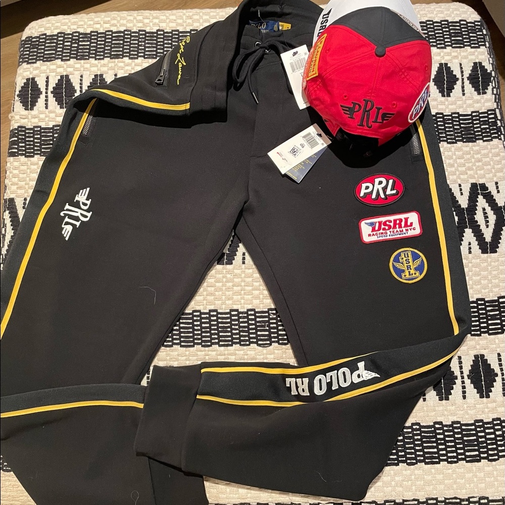 Polo prl racing bundle hat and sweatpants
